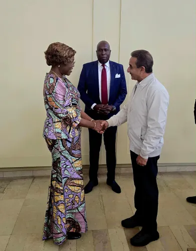 MoS Kirti Vardhan Singh in Abidjan for Cote d'Ivoire's 66th Independence Day
