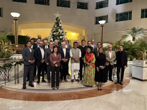 How is MoS Margherita Engaging with Ecuador's Business Community?