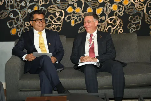 What Did MoS Margherita Discuss with Russian Deputy Foreign Minister on Bilateral Relations?
