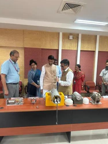 Did MoS Sanjay Seth Praise DRDO Scientists During His Visit to the Missile Complex in Hyderabad?
