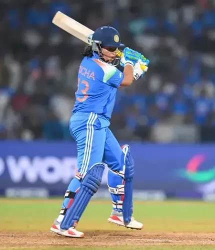 What Does Richa Ghosh Aim for After Being Promoted to No. 3?