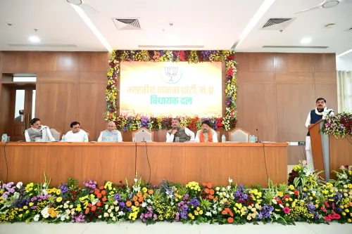 Did MP CM Mohan Yadav Lead a Key BJP Meeting in Bhopal?