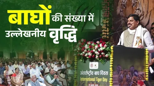 MP CM Mohan Yadav Hails State as Tiger's Safest Home on Int'l Tiger Day