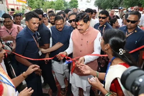 MP CM Mohan Yadav Inaugurates Maths Park in Barwani School