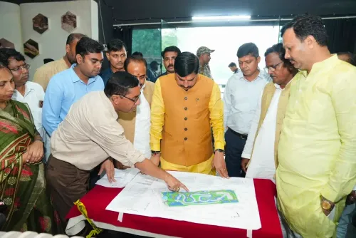 MP CM Mohan Yadav Inspects Ujjain Snake Park Construction