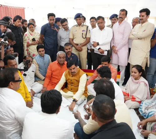 Tragic Fire in Indore: CM Mohan Yadav Consoles Victims' Families