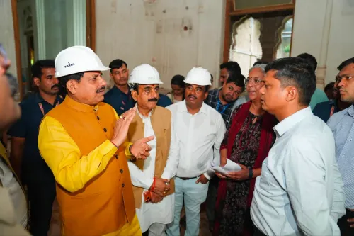 MP CM Mohan Yadav Reviews Veer Bharat Museum Restoration in Ujjain