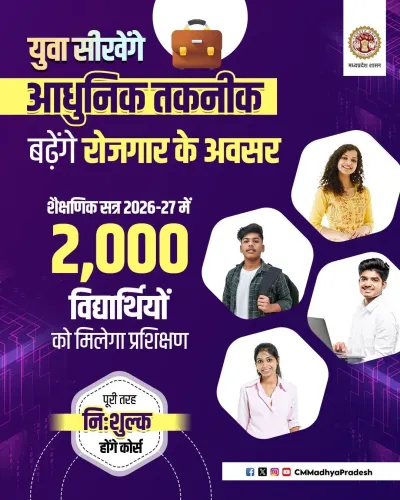 MP CM Office: Modern Education to Unlock New Jobs