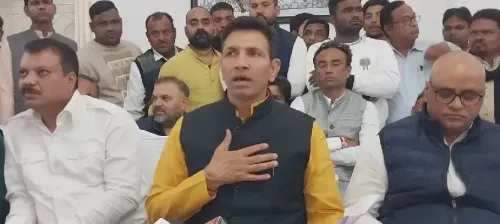 MP Congress Leader Challenges BJP, Questions Treatment of 'Cancer' Saurabh Sharma