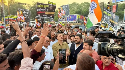 MP Congress protests SIR electoral rolls, demands CEC Gyanesh Kumar's resignation