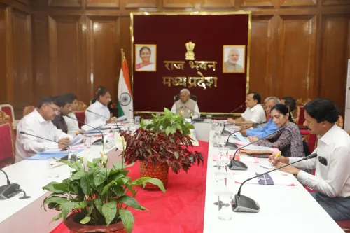 Madhya Pradesh Governor Evaluates Red Cross Committee Elections