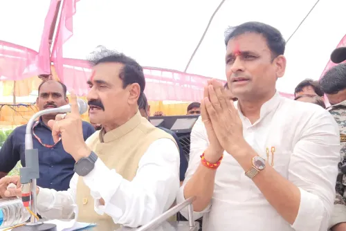 Datia bypoll: Narottam Mishra rallies BJP cadre, says contest is party's battle