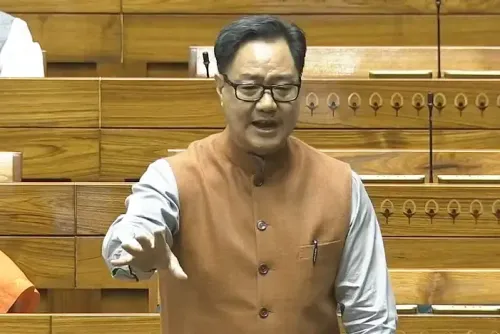 तृणमूल सांसदों का राज्यसभा में वॉकआउट, रिजिजू ने कहा- यह सही नहीं है