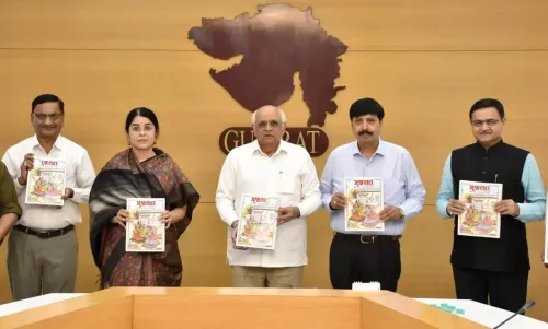 क्या मुख्यमंत्री भूपेंद्र पटेल ने 'गुजरात दीपोत्सव अंक विक्रम संवत- 2081' का विमोचन किया?