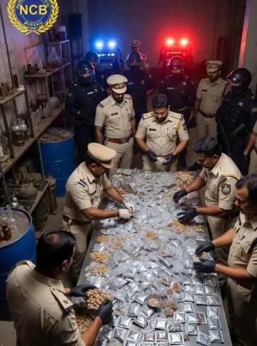 मुंबई नारकोटिक्स सेल ने ₹50 करोड़ की ड्रग फैक्ट्री का भंडाफोड़ किया, कारतूस भी बरामद