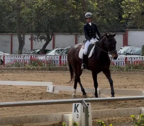Stasya Pandya from Mumbai Shines at Delhi Horse Show 2026 with Two Team Medals