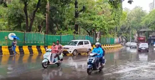 मुंबई में मानसून की पहली मूसलाधार बारिश: भिवंडी-नवी मुंबई में जलभराव, जनजीवन अस्त-व्यस्त
