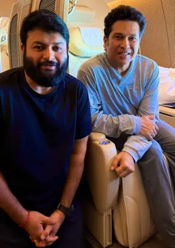 Did Sachin Tendulkar Just Praise Thaman's Bat Speed?