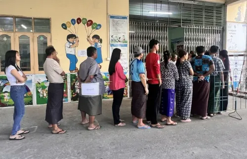 क्या म्यांमार में आम चुनाव का दूसरा दौर शुरू हो गया?