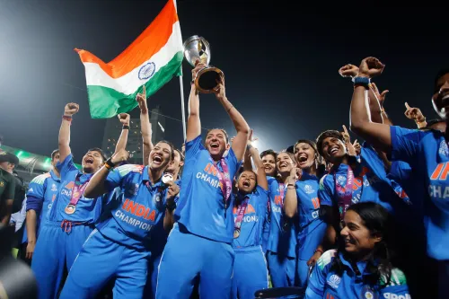 Will Anyone Dare to Challenge? The Tricolor Soars High as Women in Blue Celebrate World Cup Triumph