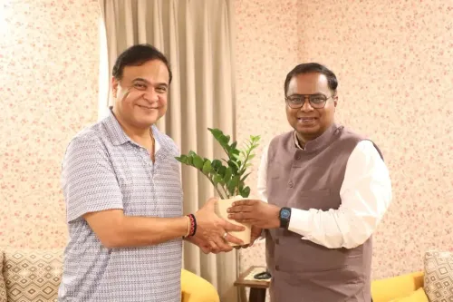 NABARD Chairman calls on CM Himanta in New Delhi