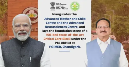 Nadda attends PM Modi's PGIMER Chandigarh health project launch