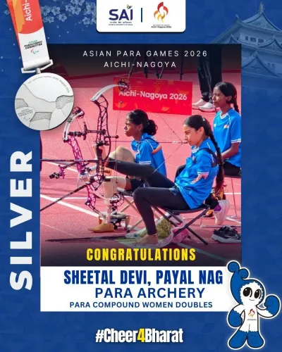Nadda Congratulates Sheetal Devi & Payal Nag on Para Archery Silver