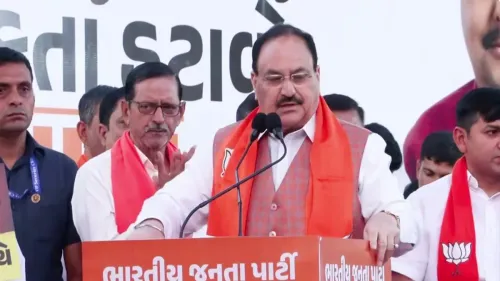 Nadda fires at Congress: 'Blames teacher when it fails'