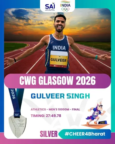 Nadda hails Gulveer Singh's historic CWG 2026 silver