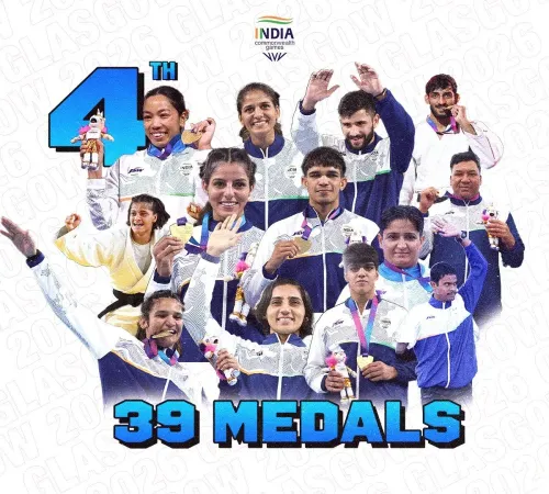 Nadda hails India's 39-medal haul at Glasgow 2026 CWG