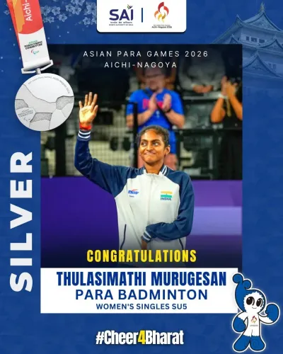 Nadda hails Thulasimathi's silver in Asian Para Games badminton