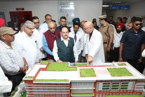 Nadda Reviews New AMCC and ANC Facilities at PGIMER Chandigarh