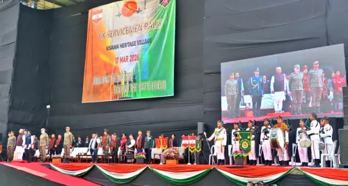 Nagaland Governor Celebrates Veterans and Veer Naris at Kisama Rally