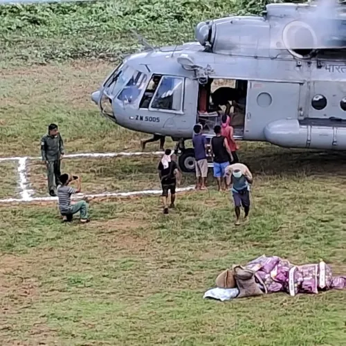 IAF evacuates 100+ civilians in Nagaland landslide relief ops