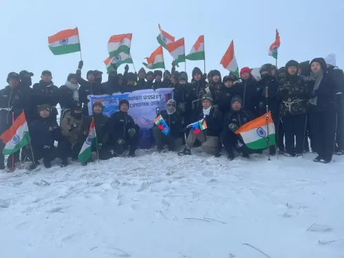नागालैंड एनसीसी कैडेट्स ने माउंट सारामती पर चढ़ाई की, दिखाया अद्वितीय धैर्य और टीम वर्क