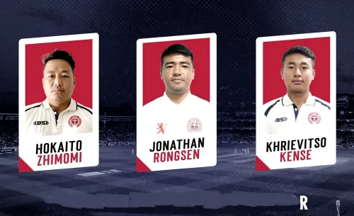Nagaland trio in North-East Zone squad for Duleep Trophy 2026-27