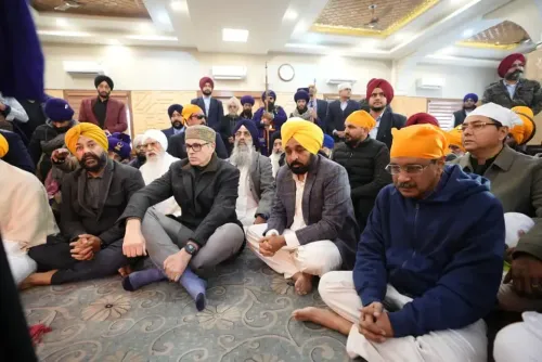 What Events Are Taking Place in J&K's Srinagar for the 350th Martyrdom Anniversary of Guru Tegh Bahadur?