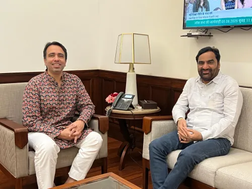 What Did Nagaur MP Hanuman Beniwal Discuss With Union Minister Jayant Chaudhary About Education?