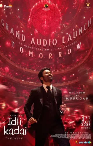 What is Dhanush's Character Name in 'Idli Kadai'?