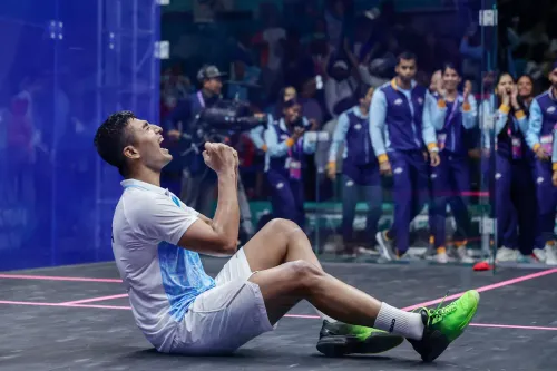 नेशनल डबल्स स्क्वैश चैंपियनशिप: अभय-वेलवन और राहुल-सूरज सेमीफाइनल में, जोशना-राधिका का भी दमदार प्रदर्शन