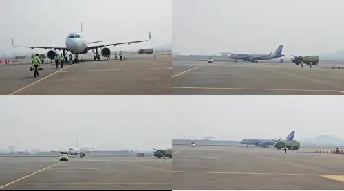 Navi Mumbai International Airport Achieves Milestone with First Flight Validation Test