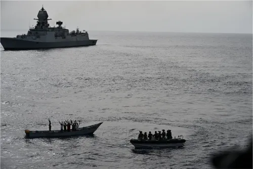 Indian Navy foils piracy bid, saves MV Mashaallah 1 in Western Indian Ocean