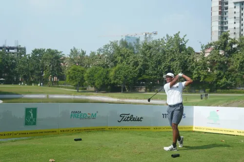 NCR Cup Golf Day 2: Gadre leads at 7-under, Gauri surges in girls
