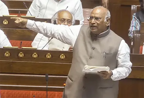 NDA fires back at Kharge over cane charge allegations in Rajya Sabha