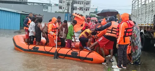 NDRF rescue ops intensify as Maharashtra rains trigger landslides; Navy on alert
