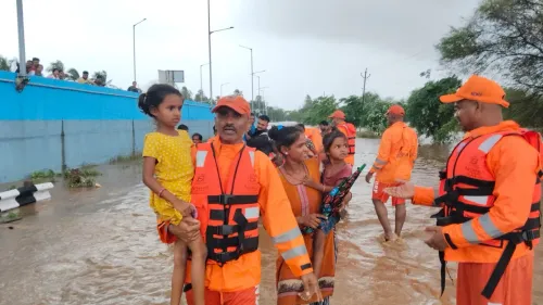 NDRF rescues 245, evacuates 852 in Gujarat flood ops since July 22
