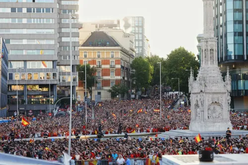 Spain's World Cup triumph draws 2 million fans to Madrid streets