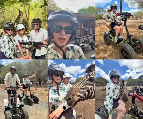 Neelam Kothari's Journey to Mauritius Honors a Promise to Her Daughter Ahana