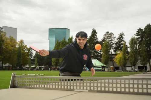 Did Neeraj Chopra Really Trade His Javelin for a Table Tennis Paddle in Switzerland?
