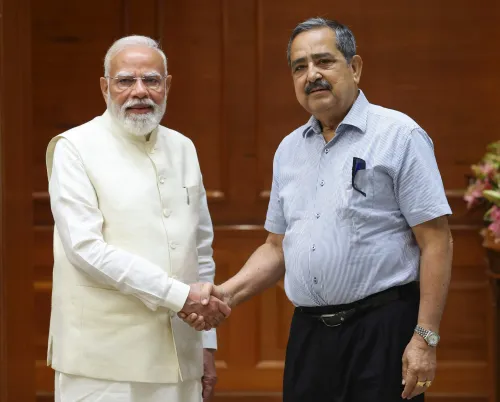 नीति आयोग के नए उपाध्यक्ष डॉ. अशोक लाहिड़ी ने PM मोदी से की पहली मुलाकात